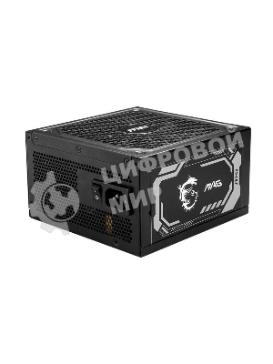 Блок питания MSI MAG A1000GL PCIE5 1000W, 80+ Gold, полностью модульный, ATX 3.0, PCIE5, RTL