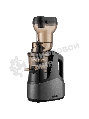 Соковыжималка BBK JCS103 черный/серый, шнековая вертикальная, 420 Вт, 1000 мл, механическое