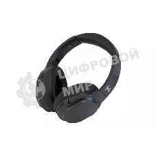 Беспроводные/проводные наушники Harper HB-712 черный, накладные, Bluetooth + проводной, активное шумоподавление, до 24 ч