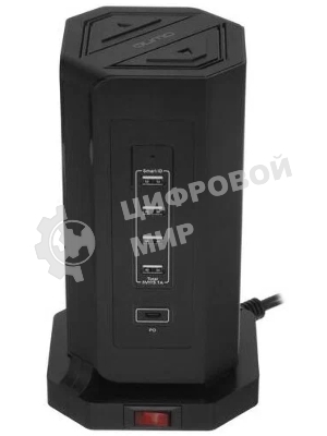 Сетевой фильтр QUMO Power Tower PRO PD 8SP4U (P-0004)