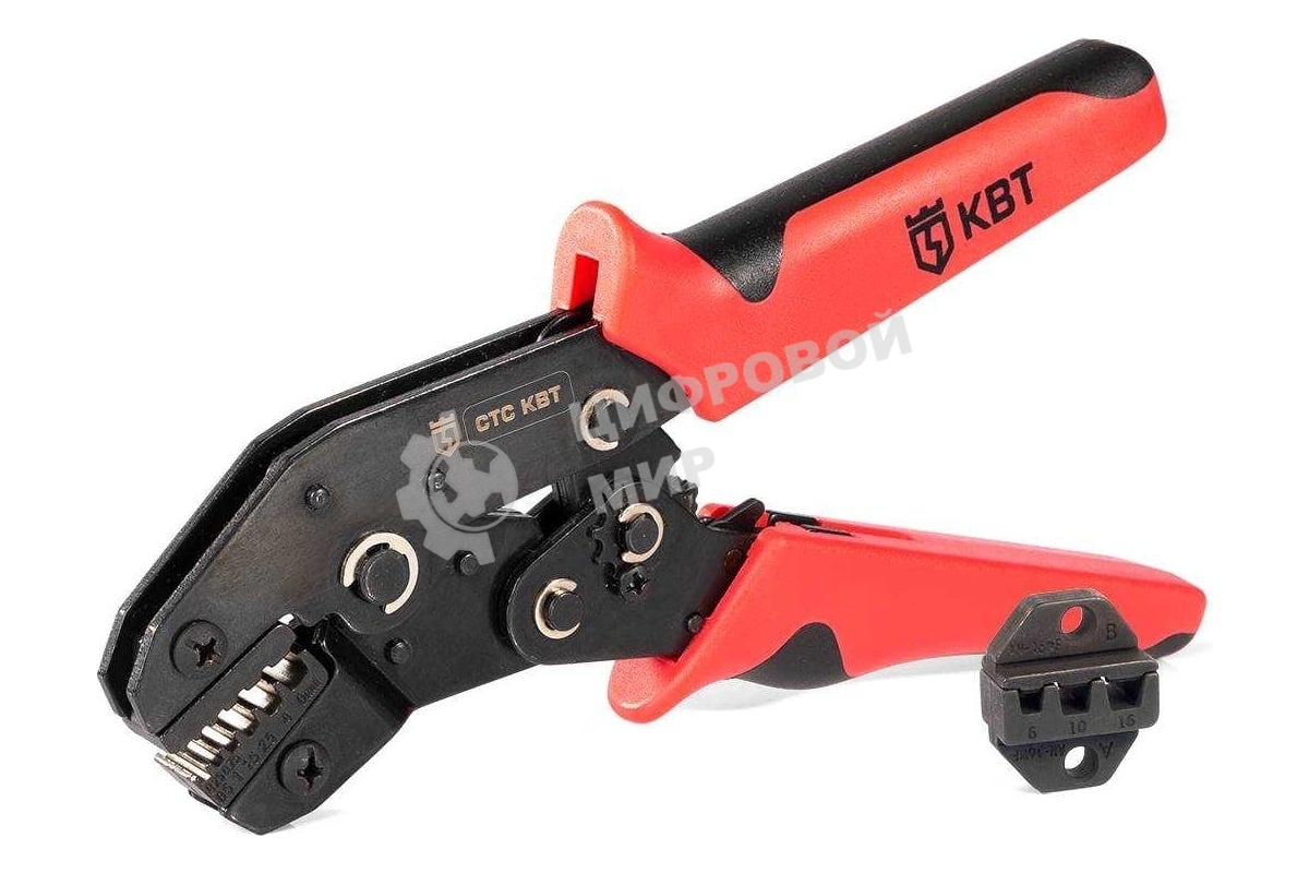 Пресс-клещи с набором матриц КВТ СТС-В 85272