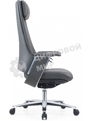 Кресло Cactus CS-LBK-KYOTO черный, кожа