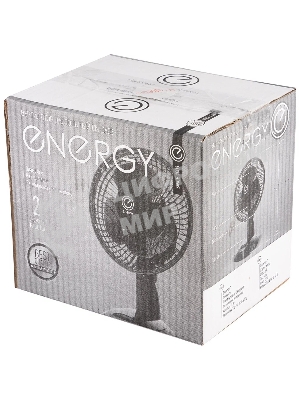 Вентилятор настольный Energy EN-0603 черный 1шт/уп