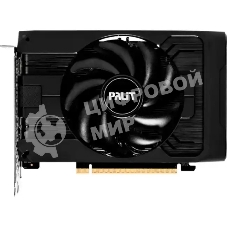 Видеокарта Palit GeForce RTX 5050 StormX, NVIDIA RTX 5050, 8 ГБ GDDR6, 128 бит, PCI-e 5.0, 1xHDMI, 3xDP, 2572 МГц