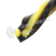 Леска для триммера Denzel двухкомпонентная витая квадратная, 2,4мм х 15м, блистер SkyCutter