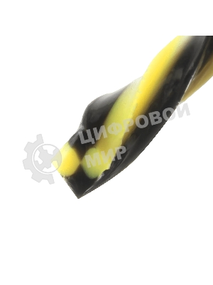 Леска для триммера Denzel двухкомпонентная витая квадратная, 2,4мм х 15м, блистер SkyCutter