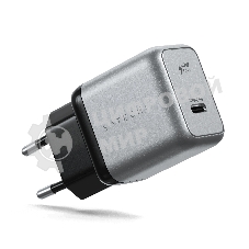 Сетевое зар./устр. Satechi USB-C GaN Wall Charger 30W 3A (PD) USB Type-C универсальное серый (ST-UC30WCM-EU)