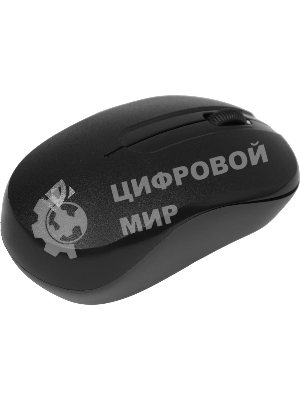 Мышь беспроводная Defender Datum MM-285 черный, 1600 dpi, радиоканал, USB, кнопки - 3