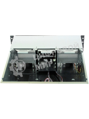 Корпус компьютерный Procase RE411-D4H11-E-55 Корпус 4U server case,4x5.25+11HDD,черный,без блока питания,глубина 550мм,MB EATX 12