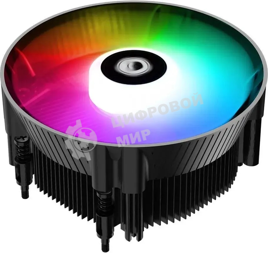 Кулер ID-Cooling DK-07A RAINBOW (AMD) черный 120мм алюминий 1800rpm 26db 4-зшт 125W 60мм
