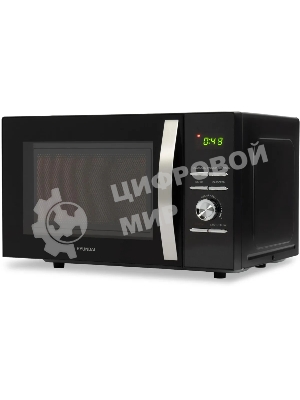 Микроволновая печь Hyundai HYM-D2079 черный, 23 л, 800 Вт, переключатели - кнопки, поворотный механизм