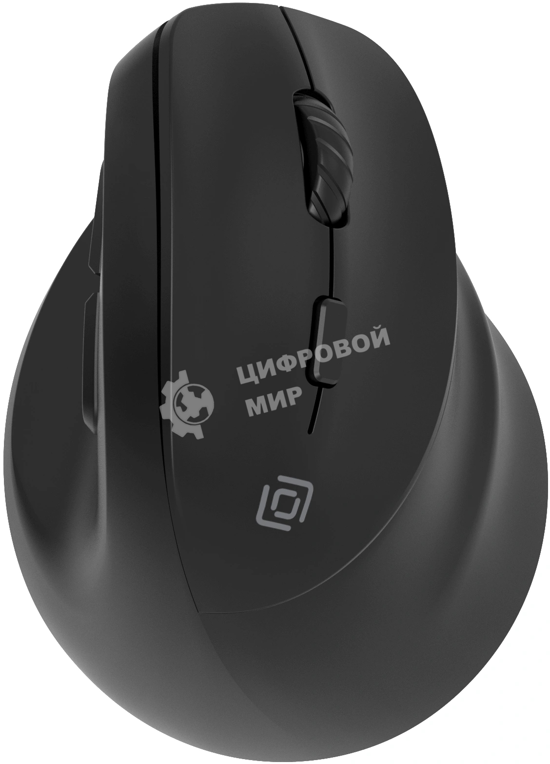 Мышь беспроводная Oklick 688MW ERGO черный, 2400 dpi, радиоканал, Bluetooth, USB, кнопки - 6