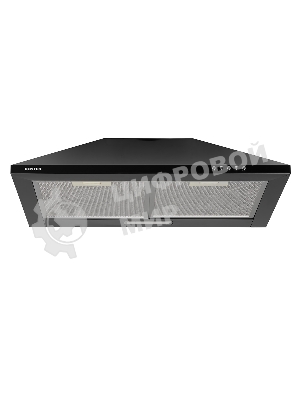 Вытяжка каминная Centek СТ-1820-60 черный, 60 см, 800 куб. м/ч, 55 дБ