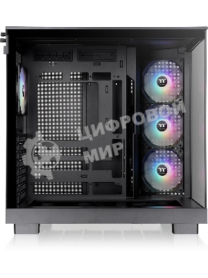 Компьютерный корпус Thermaltake View 380 XL TG ARGB черный без БП E-ATX 2x120мм 2xUSB3.0 audio bott PSU