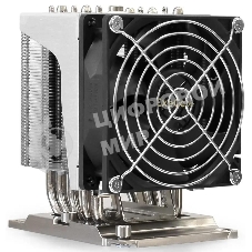 Кулер для процессора ExeGate ESNK-P0070APS4.PWM.4U.3647.Cu серебристый, 92 мм, алюминий/медь, 3800 об/мин, 44 дБ, 4 pin, 205 Вт, 125.5 мм