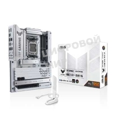 Материнская плата ASUS TUF GAMING B850-BTF WIFI W, AM5, AMD B850, 4xDDR5, 4xSATA, 3xM.2, 1xPCIe 5.0 x16, 1xPCIe 4.0 x16, 1xPCIe 3.0 x1, 1xDP, 1xHDMI, 1x2.5Gb LAN, Wi-Fi 7, Bluetooth 5.4, 1xUSB-C 20Gbps, 3xUSB-A 10Gbps, 4xUSB-A 5Gbps, 2xUSB-A 2.0, 5x3.5 мм, 7.1, ATX