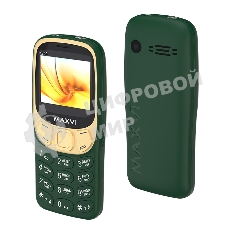 Мобильный телефон Maxvi K200 темно-зеленый