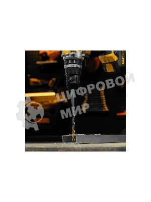 Сверло спиральное по металлу Denzel 9 х 175 мм, Р6М5, Golden Tip, удлиненное