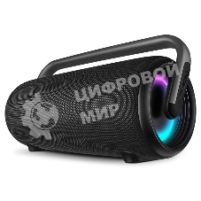 Колонка SVEN АС PS-395, черный (80 Вт, Waterproof (IPx5), TWS, Bluetooth, USB, 4800мА*ч)