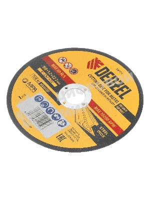 Круг отрезной по металлу Denzel 150 х 1,2 х 22,2 мм, WA46TBF