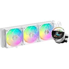 Система охлаждения Ocypus Sigma L36 WH ARGB, 360мм, LCD Pump 2.4