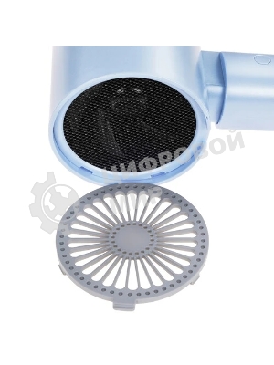 Фен Centek CT-2203 синий, 1600 Вт, компактный, ионизация