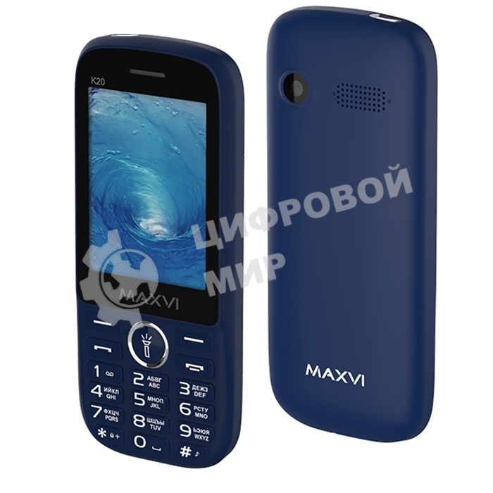 Мобильный телефон Maxvi K20 синий
