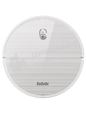 Робот-пылесос BBK BV3503 белый оникс, 2600 мА·ч Li-Ion, уборка влажная/сухая, пылесборник контейнер 0.6 л