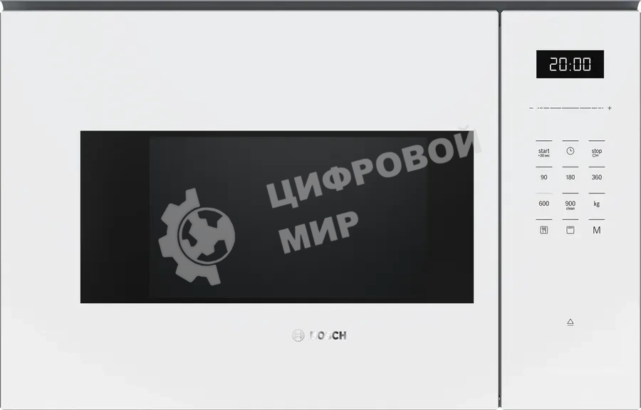 Встраиваемая микроволновая печь Bosch BEL554MW2 25л. 900Вт белый