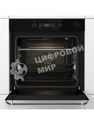 Встраиваемый духовой шкафКоллекция: Ora-Ito, Тип: независимый, Габаритные размеры (ВxШxГ), см: 59.5 х 59.5 х 56.4, : черный, Количество режимов: 11, Тип очистки: паром AquaClean, Телескопические направляющие: на 1 уровне