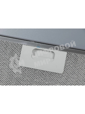 Вытяжка встраиваемая Elikor Flat 42П-430-К3Д серебристый, 42 см, 430 куб. м/ч, 60 дБ