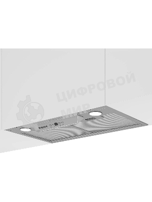 Встраиваемая вытяжка Hotpoint HPAE 52FLB X, управление сенсорное, Серебристый