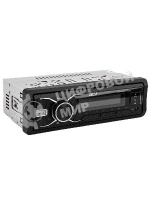 Автомагнитола ACV AVS-601UBM, 1 DIN, Bluetooth, USB Type-A, AUX, пульт ДУ