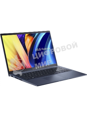 Ноутбук Asus Vivobook 15 X1502VA-BQ924 синий Core i7 13620H 16Gb SSD 512Gb Intel Iris Xe graphics 15.6