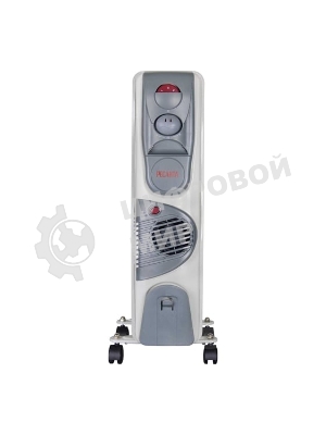 Обогреватель масляный Ресанта ОМ-12НВ (11 секций) белый, 2900 Вт, 25 м2, термостат 67/3/12