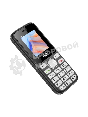 Мобильный телефон BQ 1860 Gem черный (без СЗУ в комплекте)