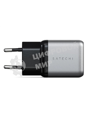 Сетевое зар./устр. Satechi USB-C GaN Wall Charger 30W 3A (PD) USB Type-C универсальное серый (ST-UC30WCM-EU)