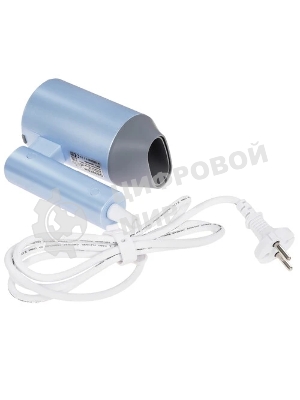 Фен Centek CT-2203 синий, 1600 Вт, компактный, ионизация