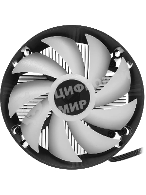 Кулер ID-Cooling DK-07A RAINBOW (AMD) черный 120мм алюминий 1800rpm 26db 4-зшт 125W 60мм