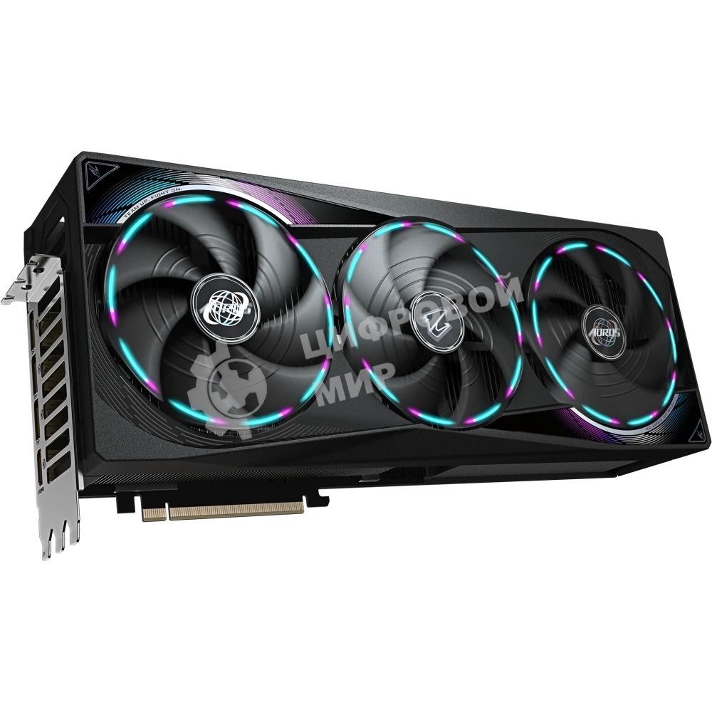 Видеокарта Gigabyte PCI-E 5.0 GV-N5080AORUS M-16GD 1.0 NVIDIA GeForce RTX 5080 16Gb 256bit GDDR7 2805/30000 HDMIx1 DPx3 HDCP Ret