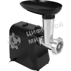 Мясорубка электрическая Vitek VT-MG3600 черный, 1800 Вт, 1.6 кг/мин, реверс, защита от перегрузки, насадки - 4