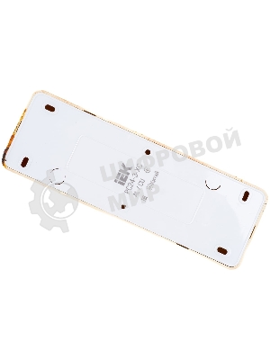 Розетка 4-м ОП GLORY РС24-3-ХС 16А с заземл. сосна IEK ERH41-K34-16