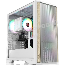 Компьютерный корпус без блока питания/Case Raijintek AGOS MAX-MS4, Midi-Tower, TG, 4x140мм ARGb, 2xUSB 3.0 + 1xUSB Type-C, E-ATX, ATX, mATX, mITX белый