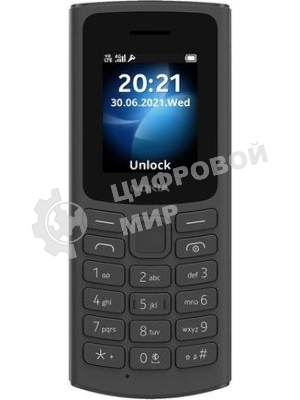 Мобильный телефон Nokia 105 TA-1557 DS EAC1 черный/угольный