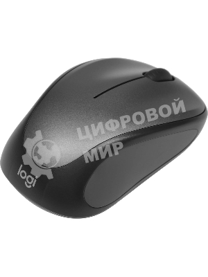 Мышь беспроводная Logitech M235 серый/черный, 1000 dpi, радиоканал, USB, кнопки - 3