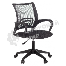 Кресло Бюрократ CH-695NLT/BLACK черный, сетка, 120 кг, механизм качания