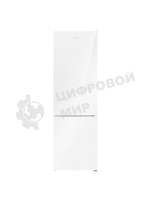 Холодильник Maunfeld MFF200NFW белый двухкамерный инвертор 271/106 л морозилка снизу