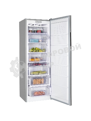 Морозилка Nordfrost DF 268 SAP, серебристый, 256л, 6 ящика