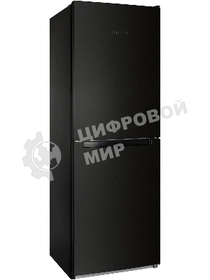 Холодильник Nordfrost NRB 161NF B черный двухкамерный 170/105 л морозилка снизу, No Frost