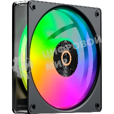 Вентилятор для корпуса Ocypus Gaммa F12 Elite BK ARGB REVERSE BLADE 3 IN 1, 120x120x25мм, 4-PIN PWM, 600-1800 RPM, 26 DBA MAX, HYDRO BEARING